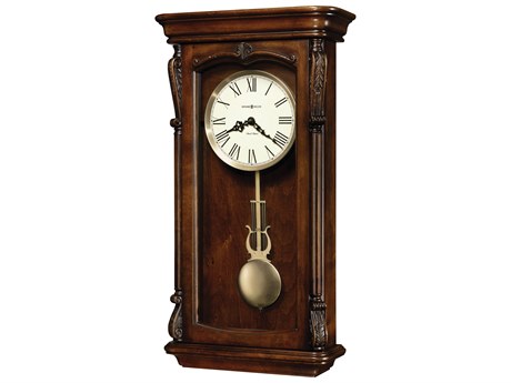 Howard Miller Henderson Hampton Cherry Chiming Wall Clock