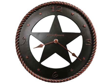 Howard Miller Maverick Oil Rubbed Bronze Wall Clock