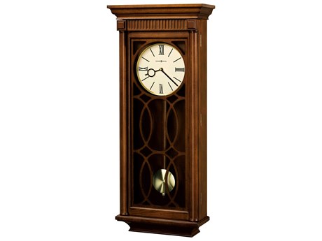 Howard Miller Kathryn Tuscany Cherry Chiming Wall Clock
