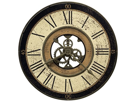 Howard Miller Brassworks Antique Brass Oversized Gallery Wall Clock