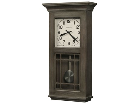 Howard Miller Aged Auburn Amos Wall Clock