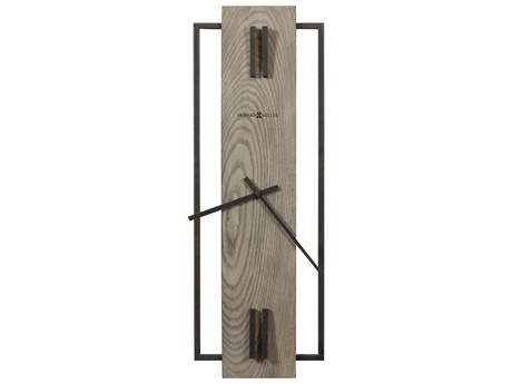 Howard Miller Seaside Grey Harwood-I Wall Clock