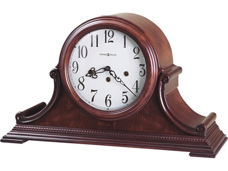 Howard Miller Palmer Windsor Cherry Tambour Mantel Clock
