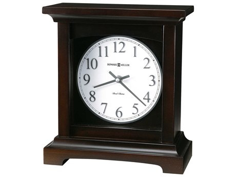 Howard Miller Urban-II Mantel Black Coffee Clock