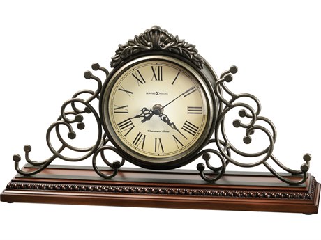 Howard Miller Adelaide Windsor Cherry Ornate Mantel Clock