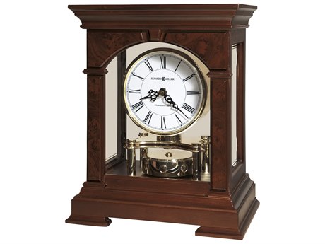 Howard Miller Statesboro Cherry Bordeaux Mantel Clock