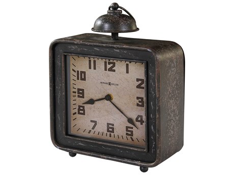 Howard Miller Collins Charcoal Gray Mantel Clock