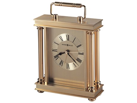 Howard Miller Audra Polished Brass Clock