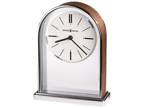 Howard Miller Milan Polished Chrome Clock