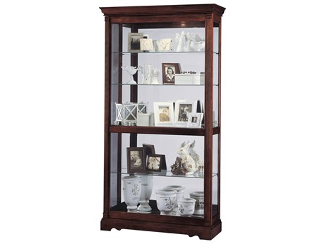 Howard Miller Dublin Hardwood Curio Display Cabinet