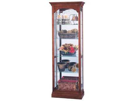 Howard Miller Portland Hardwood Curio Display Cabinet