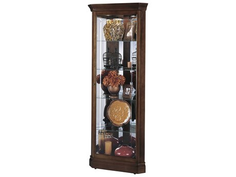 Howard Miller Hardwood Cherry Bordeaux Display Cabinet