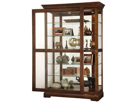 Howard Miller Kane Hardwood Curio Display Cabinet
