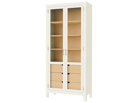 Howard Miller Willa II Hardwood Display Storage Cabinet