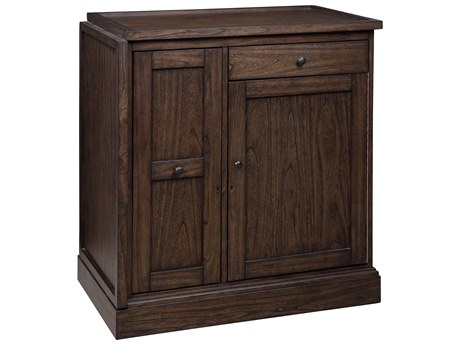 Howard Miller Tipple Brown Hardwood Bar Cabinet