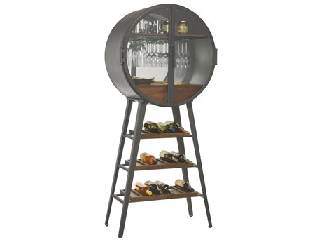 Howard Miller Zelda Gray Bar Cabinet