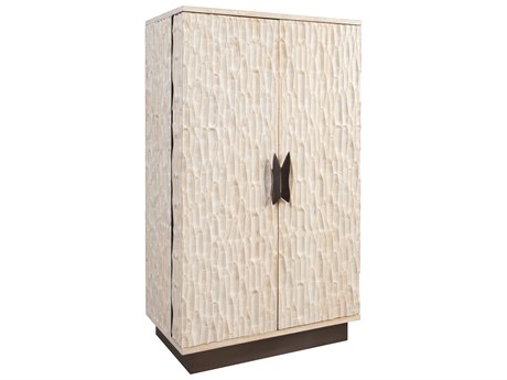 Howard Miller Beige Bar Cabinet