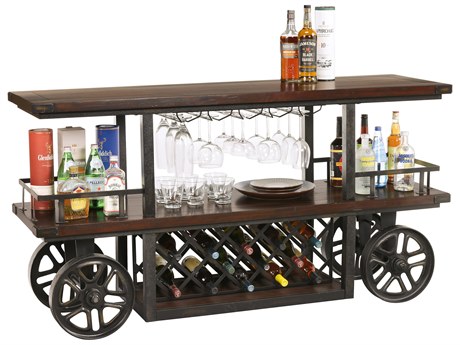 Howard Miller Brown Bar Cabinet