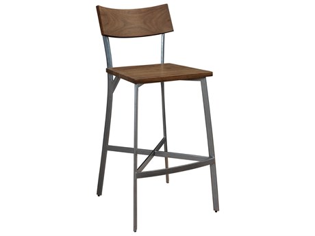 Howard Miller Acacia Wood Walnut Matte Bar Stool