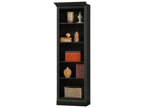 Howard Miller Oxford Antique Black Bookcase