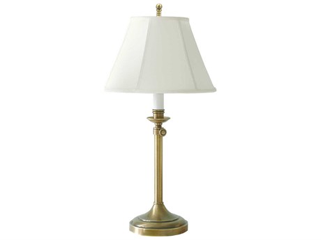 House of Troy Club Brass Table Lamp