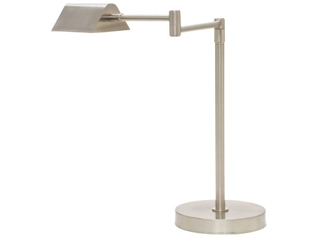 House of Troy Delta LED Task Satin Nickel Desk Lamp