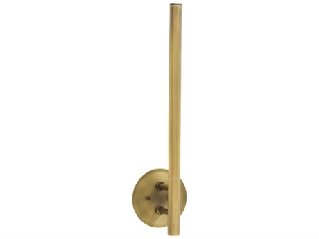 House of Troy Slim-line Antique Brass LED Wall Sconce