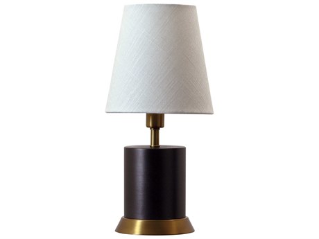 House of Troy Geo Cylinder Mini Accent Bronze Table Lamp
