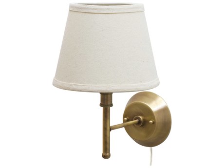 House of Troy Wall Sconces 1-Light Brass Sconce