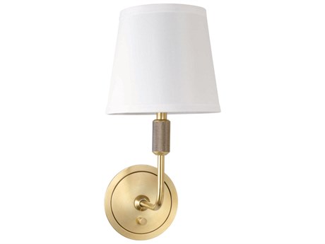 House of Troy Killington 1-Light Brushed Brass Wall Sconce