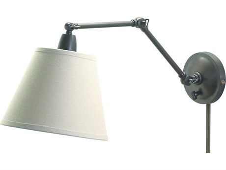 House of Troy Library Direct Wire 1-Light Black Picture Light