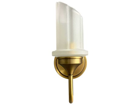 House of Troy Brushed Brass Wall Sconce
