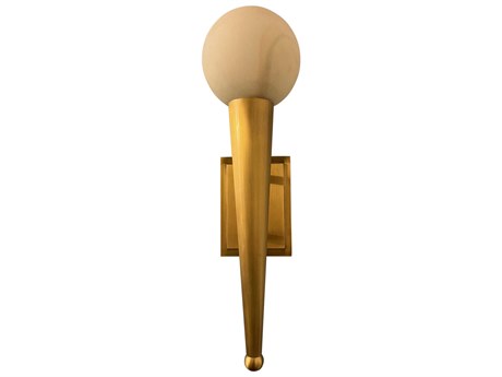 House of Troy Brushed Brass Wall Sconce