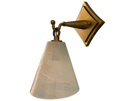 House of Troy Brushed Brass Wall Sconce