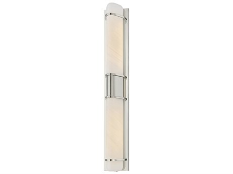 Hudson Valley Tottenville 2-Light Polished Nickel Wall Sconce
