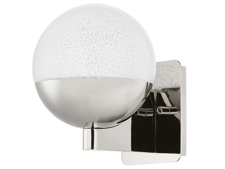Hudson Valley Rochford 1-Light Polished Nickel Wall Sconce