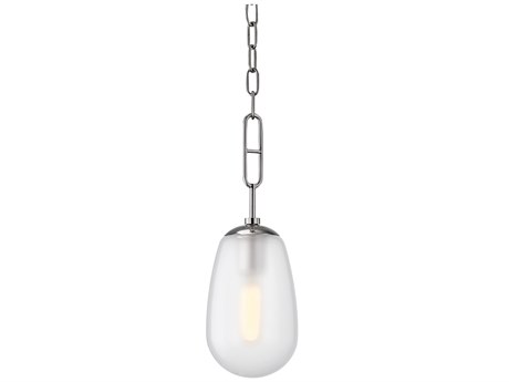 Hudson Valley Bruckner 1-Light Polished Nickel Mini Pendant