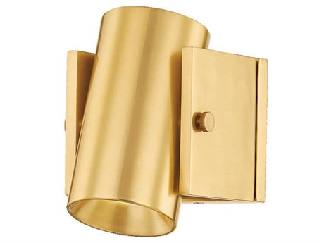 Hudson Valley Nowra 1-Light Aged Brass Wall Sconce