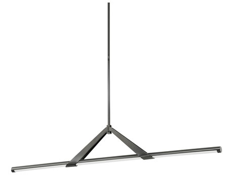 Hudson Valley Jonas 1-Light Black Nickel LED Linear Island Pendant