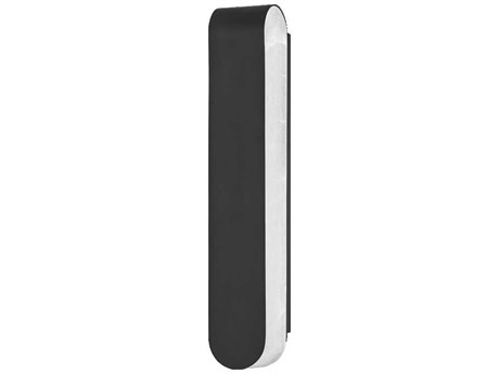 Hudson Valley Briarwood 2-Light Black Brass Glass LED Wall Sconce