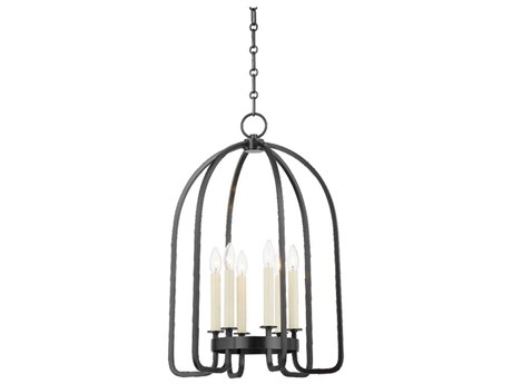 Hudson Valley Oakville 6-Light Old Bronze Lantern Pendant