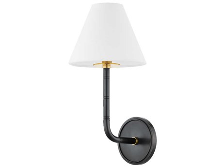Hudson Valley Trice 1-Light Aged Old Bronze Wall Sconce