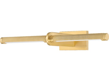 Hudson Valley Deptford 2-Light Aged Brass Picture Light