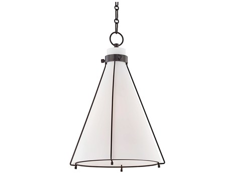 Hudson Valley Eldridge 1-Light Old Bronze Black Pendant