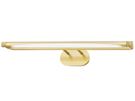 Hudson Valley Berkshire 2-Light Aged Brass LED Picture Light