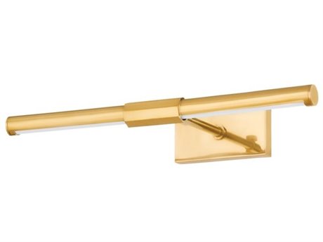 Hudson Valley Melbourne 1-Light Aged Brass Picture Light