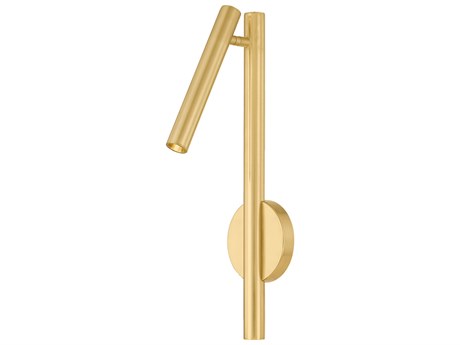 Hudson Valley Circleville 1-Light Aged Brass Wall Sconce