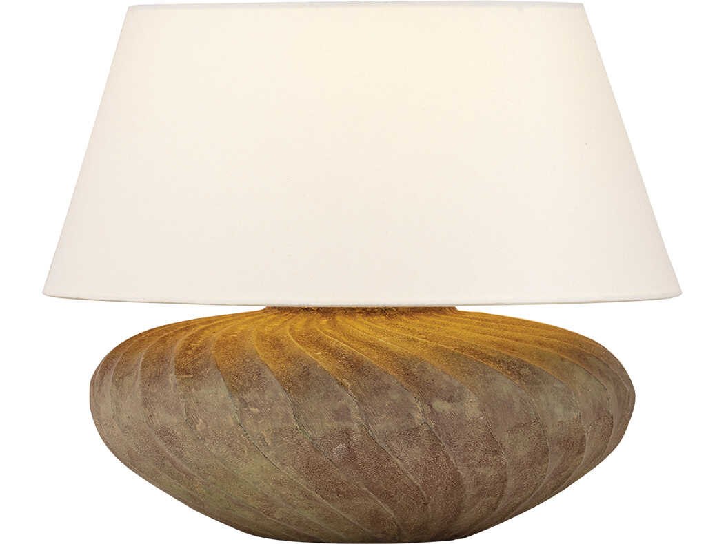 Photos - Floodlight / Street Light Arlin Hudson Valley  Patina Brass Table Lamp L4017-PBR 
