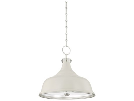 Hudson Valley Painted No. 1 3-Light Off White Pendant