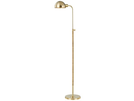 Hudson Valley Devon Aged Brass Floor Lamp